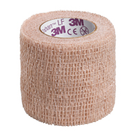 Coban Latex-Free Wraps, Cut to Size L x 2" W, Class 1, Self-Adherent - 3M 3M2082