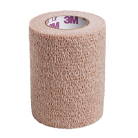 Bandages sans latex Coban, Couper au besoin lo x 3" la, Classe 1, Auto-adh&eacute;rent - 3M 3M2083