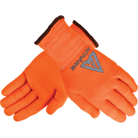 ActivArmr&reg; 97-013 Hi-Viz Gloves, 8, Nitrile/Polyurethane Coating, 13 Gauge, Nylon Shell - Ansell 97013080