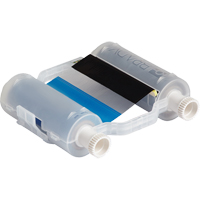Printer Ribbon, 4.33" x 16", Black/Blue/Red/Yellow - Brady B30-R10000-KRYB-16