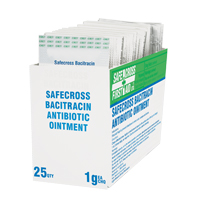Traitement topique de premiers soins au zinc &agrave; bacitracine, Cr&egrave;me, Classe 1 - Safecross 05796