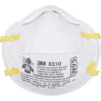 Respirateurs contre les particules 8210, N95, Certifi&eacute; NIOSH - 3M 8210