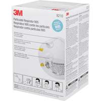 Respirateurs contre les particules 8210, N95, Certifi&eacute; NIOSH - 3M 8210
