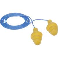 E-A-R Ultrafit Premolded Earplugs, Corded, Bulk - Polybag, 25 dB NRR, One-Size - 3M 340-4004