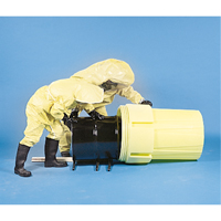Barils de r&eacute;cup&eacute;ration Poly-Overpack 65, 65 gal. US, Stationnaire - Enpac 1065-YE