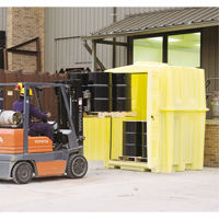 Job Hut, 90" L x 61.5" W x 94" H, 8000 lbs. Load Capacity - Enpac 4010-YE