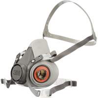 6000 Series Half Facepiece Reusable Respirator, Thermoplastic, Medium - 3M 6200