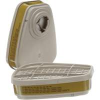 6000 Series Respirator Cartridges, Gas/Vapour Cartridge, Multi-Gas/Vapour - 3M 6006