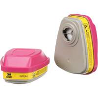 6000 Series Respirator Cartridges, Gas/Vapour Cartridge, Organic Vapour/Acid Gas/P100 - 3M 60923