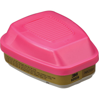 6000 Series Respirator Cartridges, Gas/Vapour Cartridge, Multi-Gas/Vapour/P100 - 3M 60926