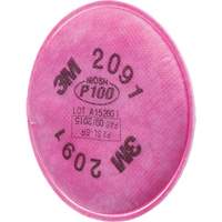 Pr&eacute;filtres pour respirateurs s&eacute;rie 2000, Filtre contre les particules, Filtre P100 - 3M 2091
