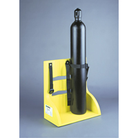 Supports en poly&eacute;thyl&egrave;ne pour bouteilles de gaz - Enpac 7212-YE