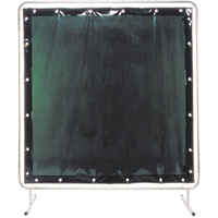 &eacute;cran et cadre pour soudage, Vert, 5' x 7' - AGO Industries SC-004-157
