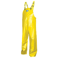 Journeyman&reg; Bib Pants, Small, Polyester/PVC, Yellow - Viking 5110P-S