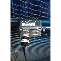 Indoor/Outdoor Label Tape, Vinyl, 0.75" L x 252" H, Black on White - Brady M21-750-595-WT
