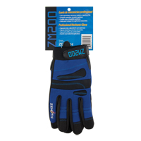 Gants pour m&eacute;canicien ZM200, Paume Synth&eacute;tique, Taille Grand - Produits de sécurité Zenith 