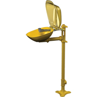 Poste de douche oculaire Halo, Installation Socle, Bol Plastique - Bradley S19214PDC