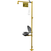 Halo Combination Emergency Shower & Eyewash Station - Bradley S19314DCFW