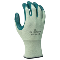Coated Gloves, 6, Nitrile Coating, 13 Gauge, Nylon Shell - Showa 4500-06