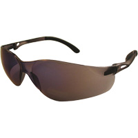 Sentec Safety Glasses with Rubberized Temples, Blue Mirror Lens, Anti-Scratch, ANSI Z87+/Meets/Exceeds CSA Z94.3 - Dentec 12E90804