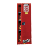 Sure-Grip&reg; EX Slimline Flammable Safety Cabinet, 22 gal., 3 Shelves - Justrite 892221