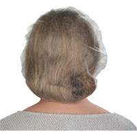 Bonnets bouffants non tiss&eacute;s, Polypropyl&egrave;ne, 21"/Grand, Blanc - Produits de sécurité Zenith 