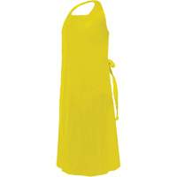 Apron, Polyurethane, 45" L x 35" W, Yellow - Ronco 38-162Y