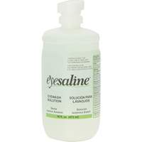 Bouteilles de solution saline pour douche oculaire, Bouteille Plein, 16 oz - PIP Global Safety 32-000454-0000-H5