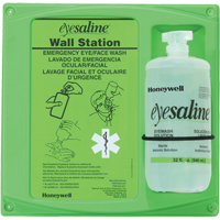Support mural pour solution saline de douche oculaire, Simple - PIP Global Safety 32-000461-0000