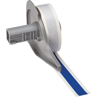Ruban pour usage int&eacute;rieur/ext&eacute;rieur - rouleau de 50', Vinyle, Bleu, Largeur de 1/2" - Brady M7C-500-595-BL