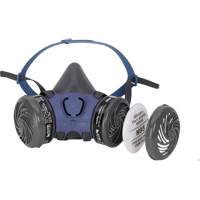 Pre-assembled Paint/Spray Pesticide 7000 Half-Mask Respirator, Elastomer/Thermoplastic, Medium - Moldex 7112
