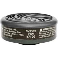 7000/9000 Series Respirator Filters, Gas/Vapour Cartridge, Organic Vapour - Moldex 7100