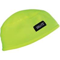 Chill-Its&reg; 6630 Cooling Skull Caps, Hi-Vis Lime - Ergodyne 12505