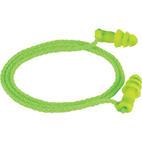 Bouchons d'oreilles r&eacute;utilisables JETZ, Vrac - Boîte, Avec cordon - Moldex 6455