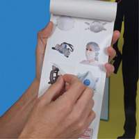 Livret d'&eacute;tiquettes PPE-ID - Accuform NMC PPE468