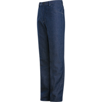 Flame-Resistant Relaxed Fit Denim Jeans, 32, x 37, Blue, 18 cal/cm² - Bulwark PEJ2DD-32-37U