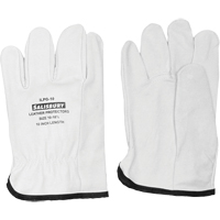 Salisbury  Leather Protector Gloves, Size 7, 10" L - PIP Global Safety ILPG10/7