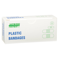 Bandages, Assorted, Plastic, Sterile - Safecross 03525