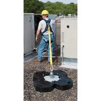 Ancrages autonomes avec contrepoids, Toit, Usage Temporaire - 3M DBI Sala Protection Contre Les Chutes 2100185