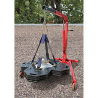 Ancrages autonomes avec contrepoids, Toit, Usage Temporaire - 3M DBI Sala Protection Contre Les Chutes 2100185