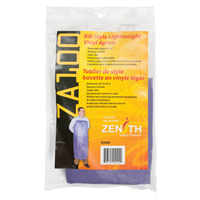 Lightweight Apron, Vinyl, 45" L x 36" W, Blue - Zenith Safety Products 