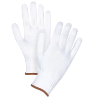 Gants tricot&eacute;s sans couture, Polyester, Calibre 10, Grand - Produits de sécurité Zenith 