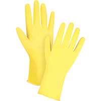 Chemical Resistant Gloves, Size 6/X-Small, 12" L, Rubber Latex, Flock-Lined Inner Lining, 15-mil - Zenith Safety Products 
