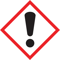 GHS Pictogram Labels, Vinyl, Roll, 4" L x 4" W - Accuform NMC LZH627EV2