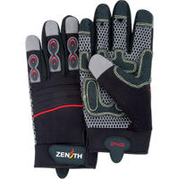 Gants pour m&eacute;canicien ZM400 de premi&egrave;re qualit&eacute;, Paume Synth&eacute;tique, Taille 2T-Grand - Produits de sécurité Zenith 