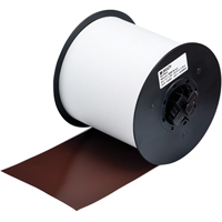 B-595 Indoor/Outdoor Grade Printer Tape, Vinyl, Brown, 100" Width - Brady 115759