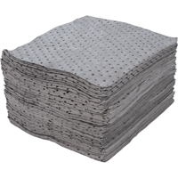 Premium Fine Fiber Sorbent Pads, Universal, 15" x 17", 25 gal. Absorbancy - Zenith Safety Products 