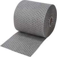 Premium Fine Fiber Sorbent Rolls, Mediumweight, 150' L x 15" W, 20 gal. Absorbancy - Zenith Safety Products 