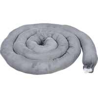 Remblais tubulaires absorbants, Universel, Absorption 40 gal., 3" la x 10' lo, Pqt de 10 - Produits de sécurité Zenith 