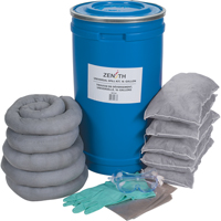 Trousse de lutte contre les d&eacute;versements, Universel, Seau, Absorbance de 16 gal. US - Produits de sécurité Zenith 